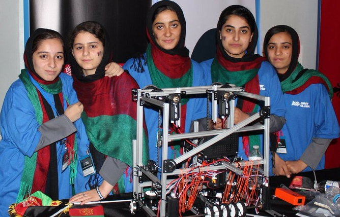 Afghan Girl's Robotic Team